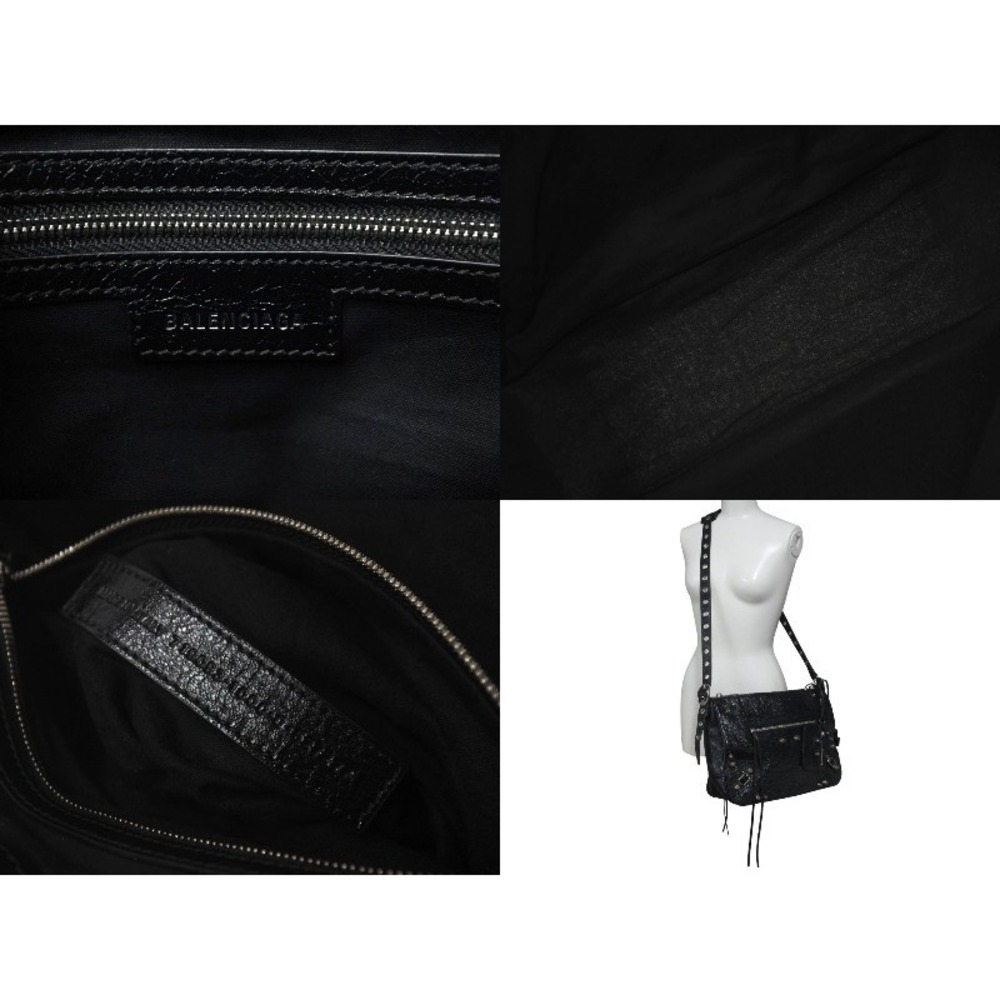 BALENCIAGA LE CAGOLE shoulder bag black - Picture 10 of 10